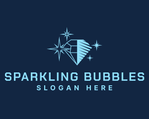 Sparkling - Precious Gem Sparkle logo design