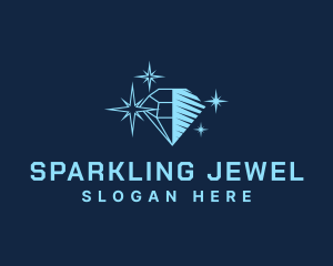 Precious Gem Sparkle logo design