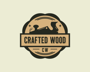 Carpentry Wood Planer logo design