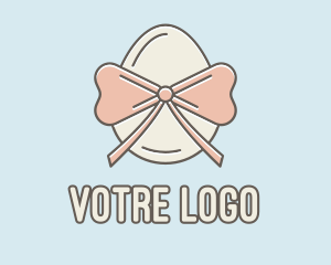 Ribbon Decorated Egg Logo