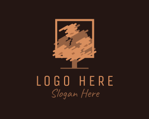 Fine Dining - Forest Autumn Tree logo design