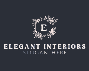 Floral Wreath Boutique logo design