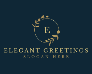 Elegant Eucalyptus Leaf logo design