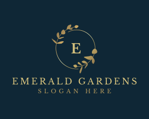 Elegant Eucalyptus Leaf logo design