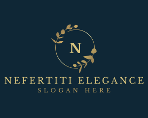 Elegant Eucalyptus Leaf logo design