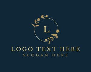 Circle - Elegant Eucalyptus Leaf logo design