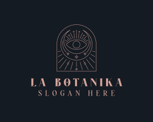 Spiritual - Bohemian Eye Tarot logo design