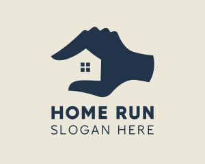 Realty Home Hand  logo design