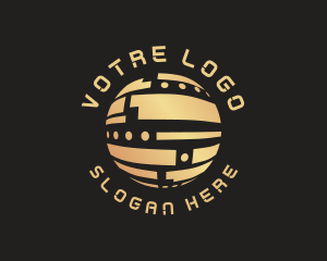 Sphere  Tech Globe Logo