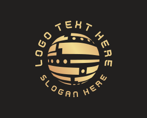 Sphere  Tech Globe Logo