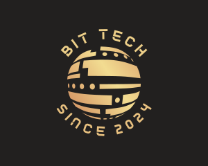 Sphere  Tech Globe logo design