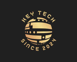 Sphere  Tech Globe logo design