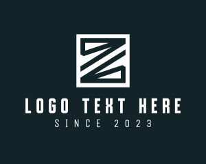 Lettermark - Studio Zigzag Letter Z logo design