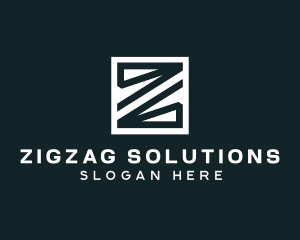 Studio Zigzag Letter Z logo design