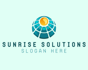 Daylight - Solar Power Panel logo design