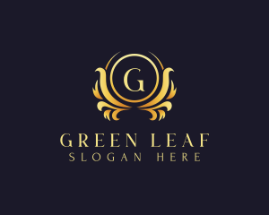 Luxury Ornament Crest logo design