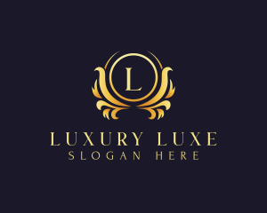 Luxury Ornament Crest logo design