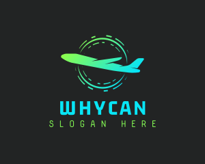 Logistics - Aeronautics Fly Airplane logo design