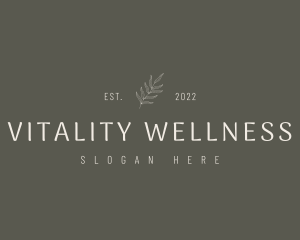 Organic Wellness Business logo design