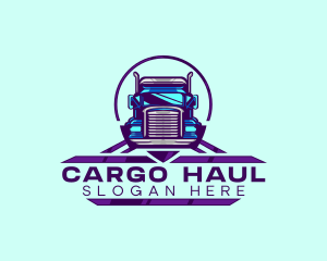 Truck Supply Delivery  logo design