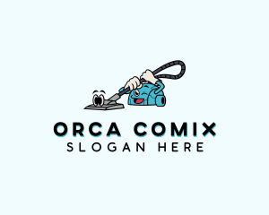 Deep - Janitorial Vacuum Cleaning logo design