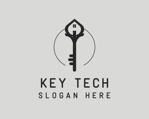 Key House Real Estate logo design