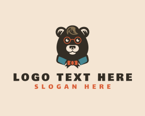 Character - Fashion Bear Clothing logo design