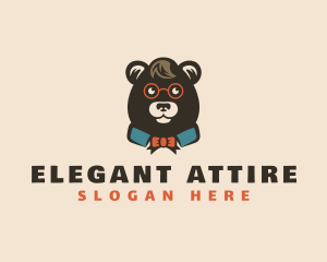 Attire - Fashion Bear Clothing logo design