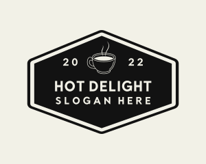 Hot Coffee Drink logo design