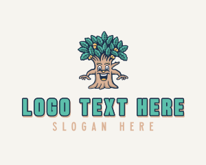 Tree Service - Acorn Tree Park logo design