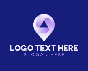 Technology - Technology Location Pin Tracker logo design