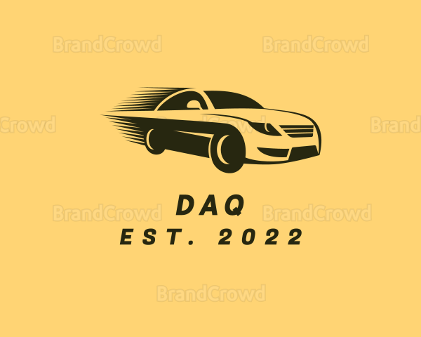 Fast Car Driving Logo