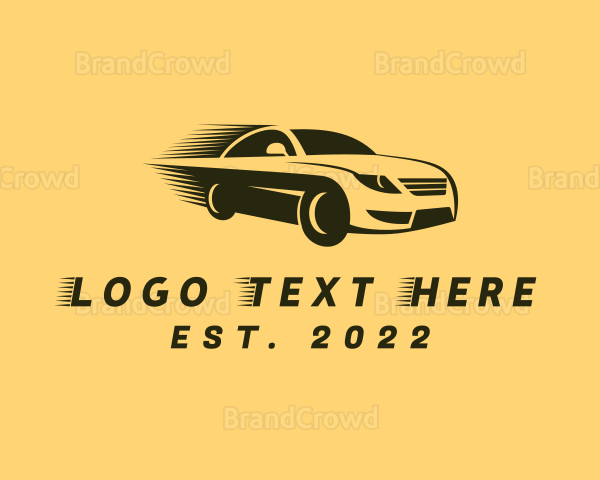 Fast Car Driving Logo