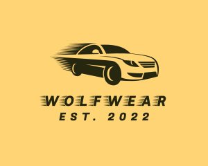Automotive - Fast Car Driving logo design