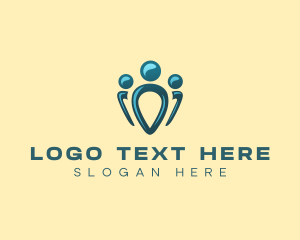 Humanity - Human Organization Community logo design