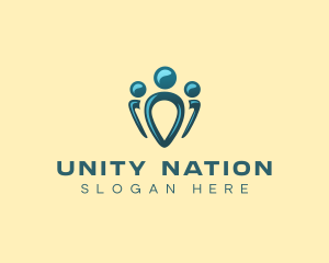 Human Organization Community logo design