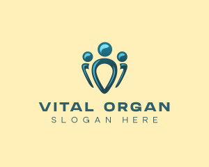 Human Organization Community logo design