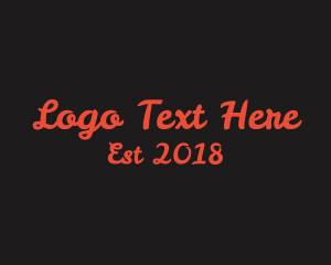 Text - Classic Fashion Style logo design