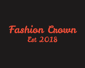 Classic Fashion Style logo design