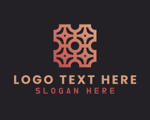 Tiling - Gradient Floor Tile logo design