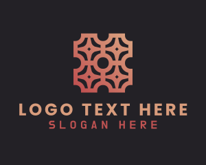 Pattern - Gradient Floor Tile logo design