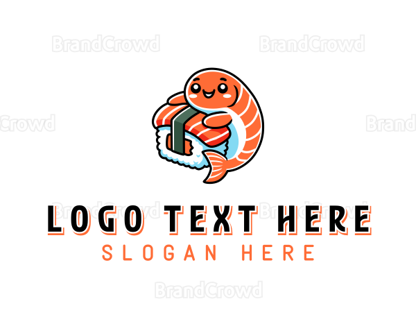 Sushi Restaurant Culinary Logo