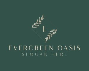 Arboretum - Olive Branch Event logo design