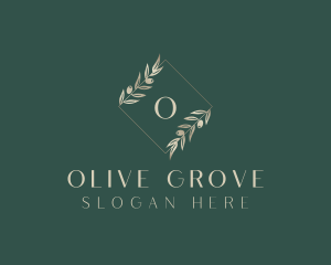 Olive Branch Event logo design