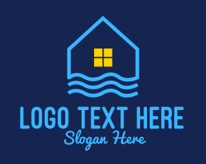 Mortgage - Beach House Resort logo design
