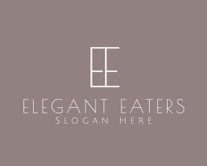 Elegant Minimalist Wellness logo design