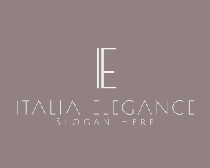 Elegant Minimalist Wellness logo design