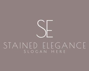 Elegant Minimalist Wellness logo design