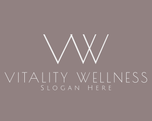 Elegant Minimalist Wellness logo design