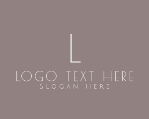 Elegant Minimalist Wellness Logo